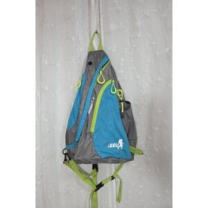 SEEU Path Finder 2.0 Sling Backpack Crossbody Bag Lightweight Grey Blue Green